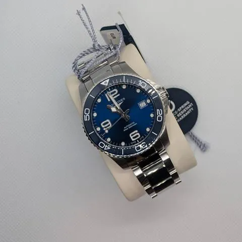 Longines HydroConquest L37804966 39mm Stainless steel Blue 4