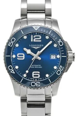 Longines HydroConquest L37804966 39mm Stainless steel Blue