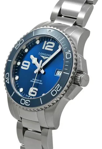 Longines HydroConquest L37804966 39mm Stainless steel Blue 1