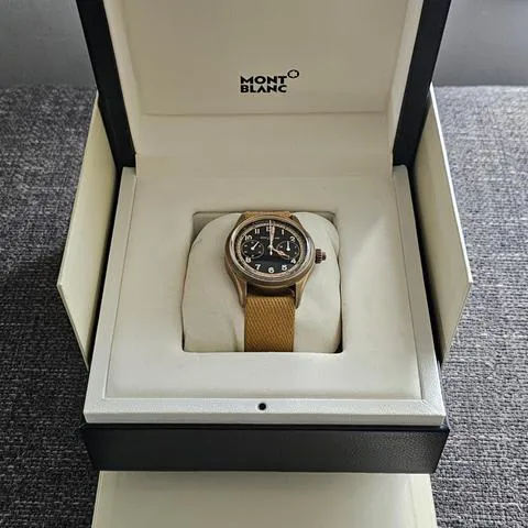 Montblanc 1858 MB125583 42mm Bronze Black