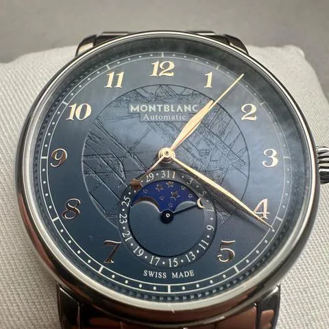 Montblanc Star 129631 42mm Sapphire crystal Blue