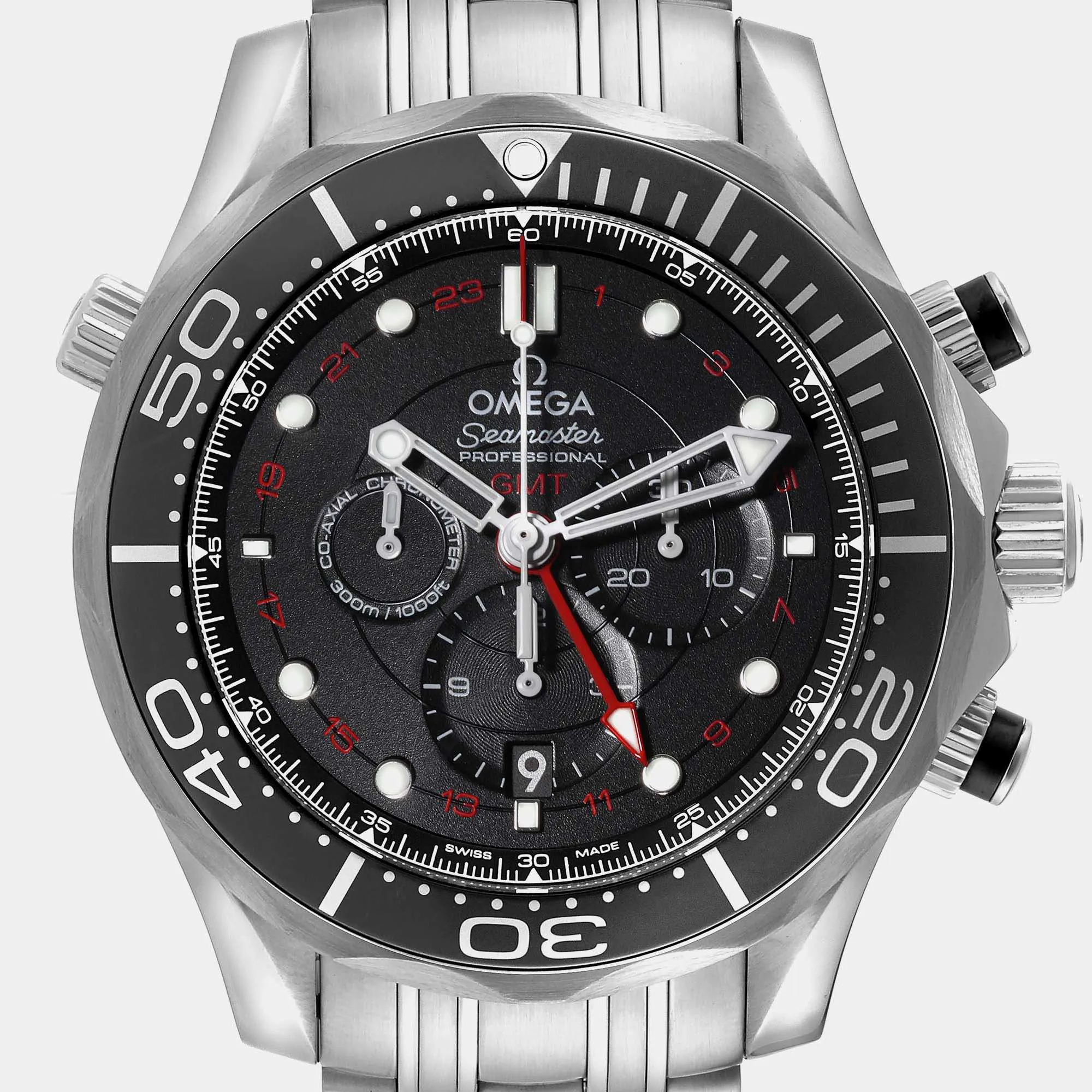 Omega Seamaster Diver 300M 212.30.44.52.01.001 44mm Stainless steel Black 2