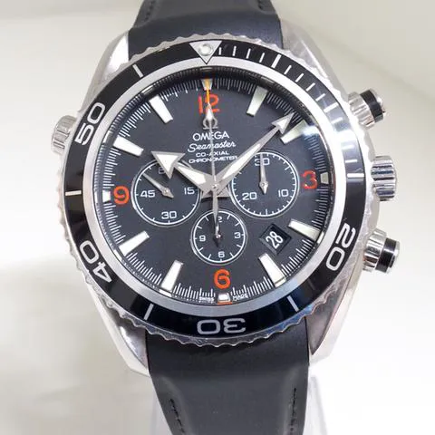 Omega Seamaster Planet Ocean Chronograph 45mm Stainless steel Black