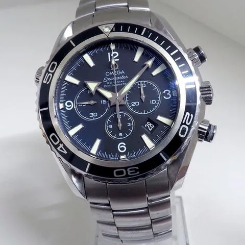 Omega Seamaster Planet Ocean Chronograph 45mm Stainless steel Black