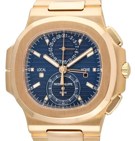 Patek Philippe Nautilus 5990/1R-001 40mm Rose gold Blue