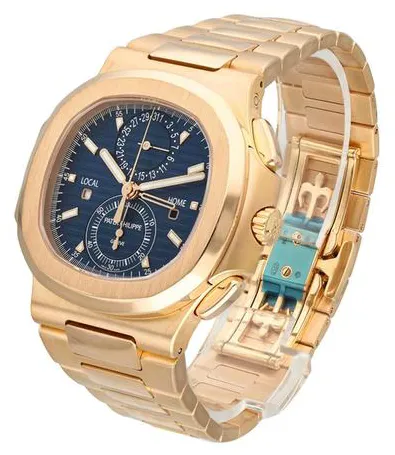 Patek Philippe Nautilus 5990/1R-001 40mm Rose gold Blue 4