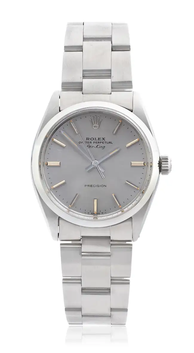 Rolex Air King 5500 34mm Stainless steel Silver