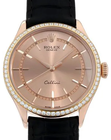 Rolex Cellini 50705RBR 39mm Everose gold Rose