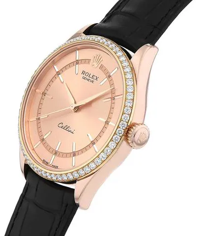 Rolex Cellini 50705RBR 39mm Everose gold Rose 1