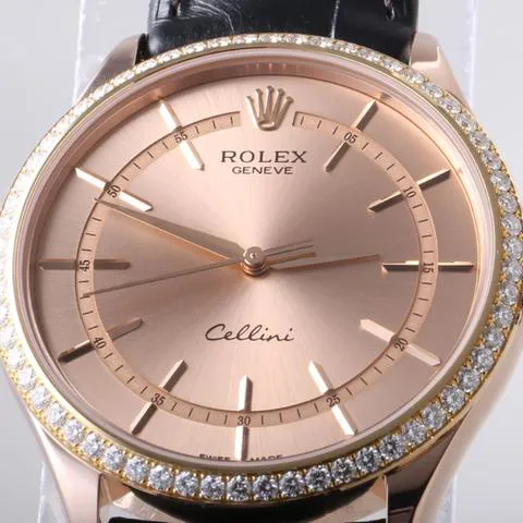 Rolex Cellini 50705RBR 39mm Everose gold Rose 5