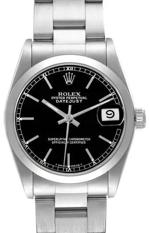 Rolex Datejust 31 68240 31mm Stainless steel Black