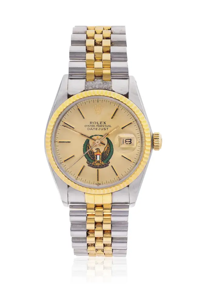 Rolex Datejust 36 16013 36mm Yellow gold and Stainless steel Champagne