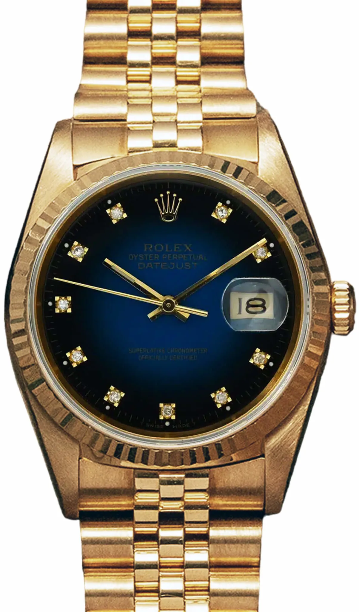 Rolex Datejust 36 16238 36mm Yellow gold