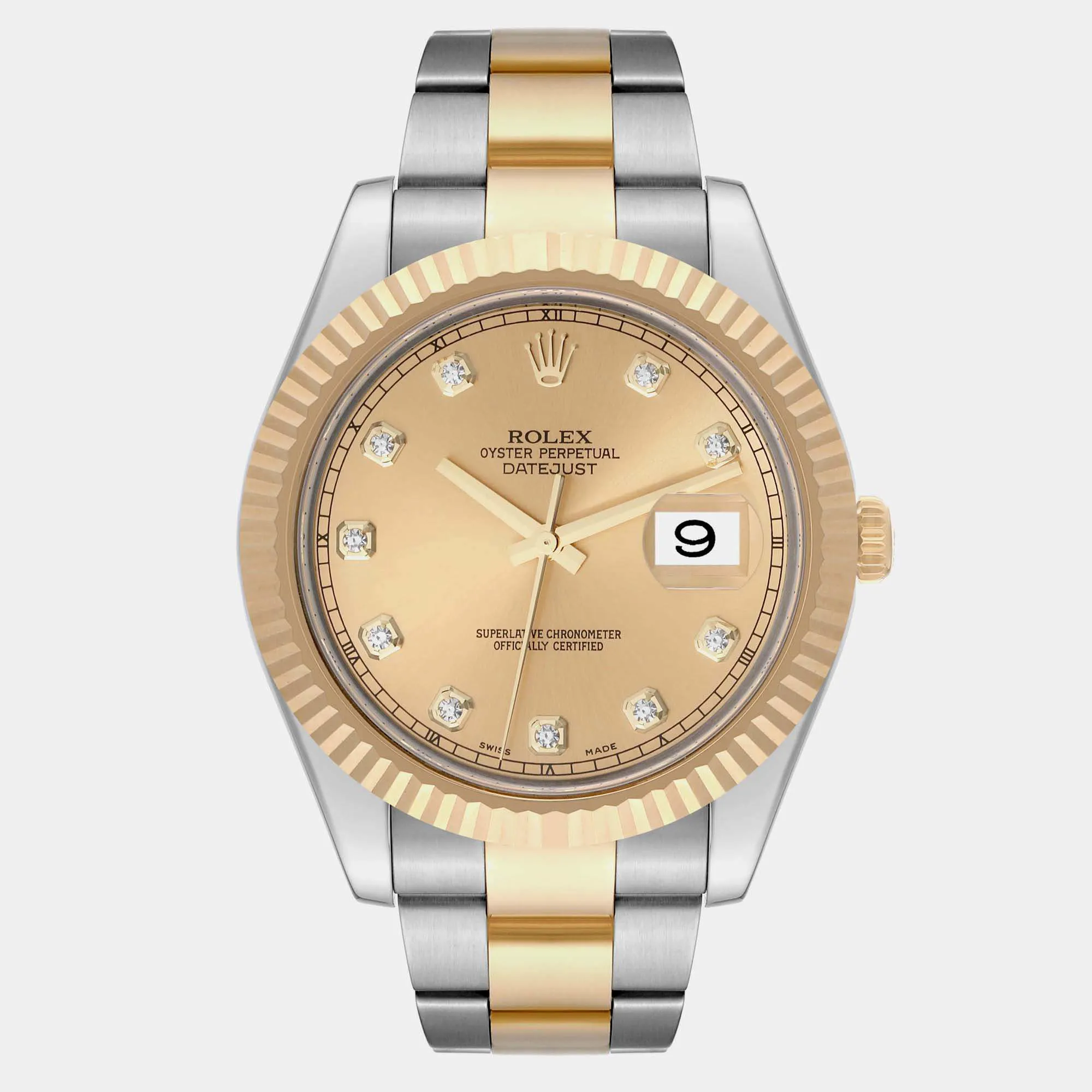 Rolex Datejust 41mm Yellow gold and Stainless steel and 18k yellow gold Yellow gold