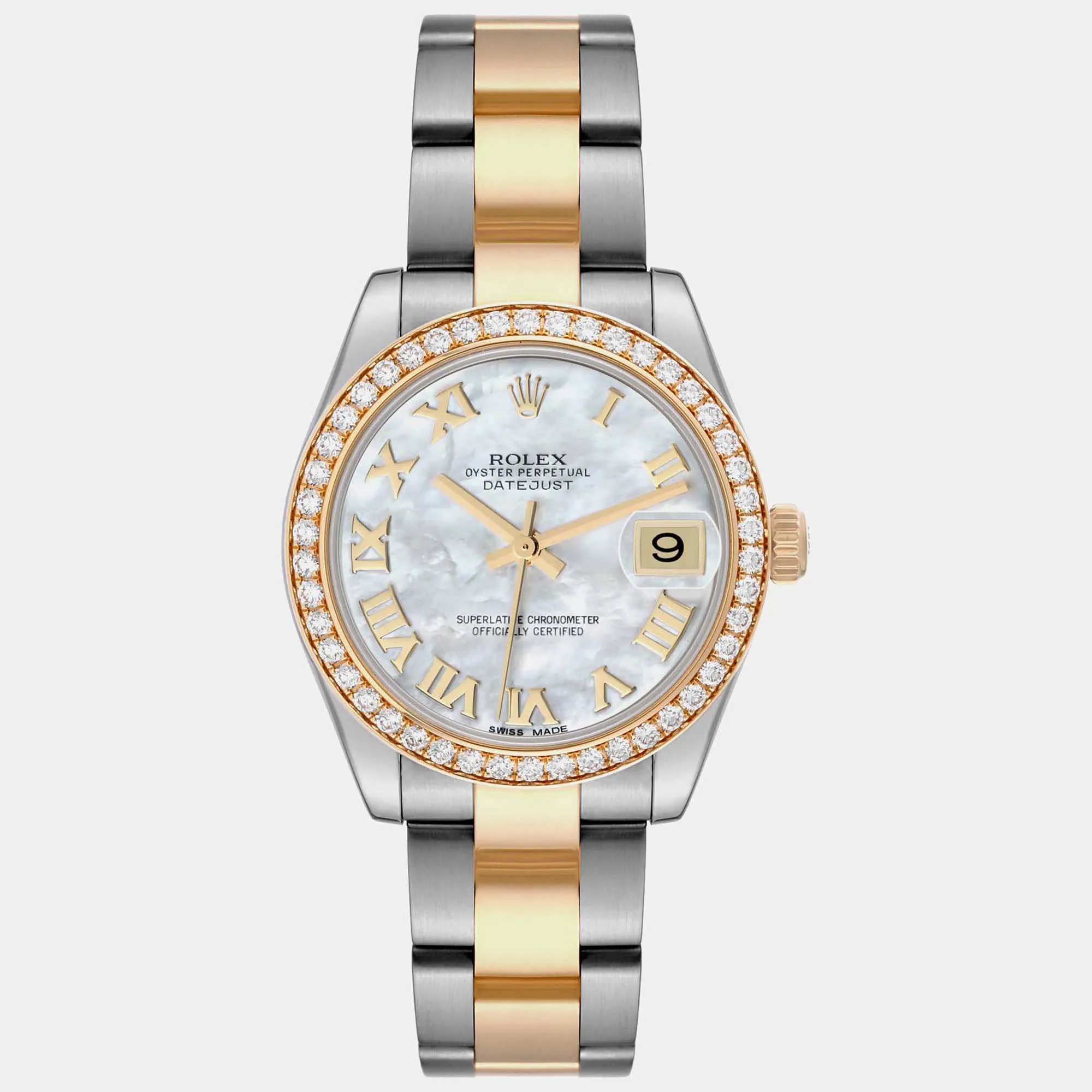 Rolex Datejust 31mm Yellow gold and Stainless steel and 18k yellow gold