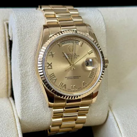 Rolex Day-Date 36 118238 36mm Yellow gold White 5