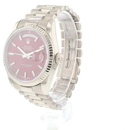 Rolex Day-Date 36 118239 36mm White gold Red 1