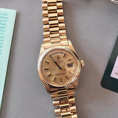 Rolex Day-Date 36 1803 36mm Yellow gold Gold 1