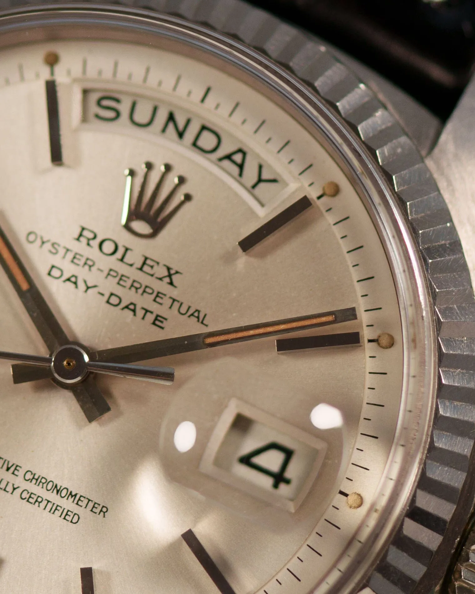 Rolex Day-Date 36 1803 White gold and 18k white gold 1