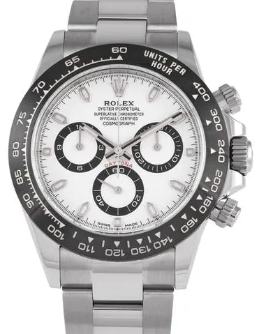 Rolex Daytona 116500LN 40mm Stainless steel White