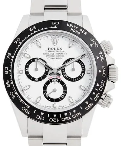 Rolex Daytona 116500LN 40mm Stainless steel White