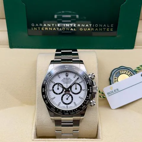 Rolex Daytona 126500 40mm Stainless steel White