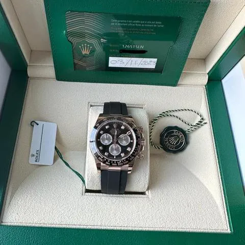 Rolex Daytona 126515LN Rose gold Black