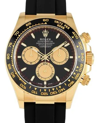 Rolex Daytona 126518ln 40mm Yellow gold Black