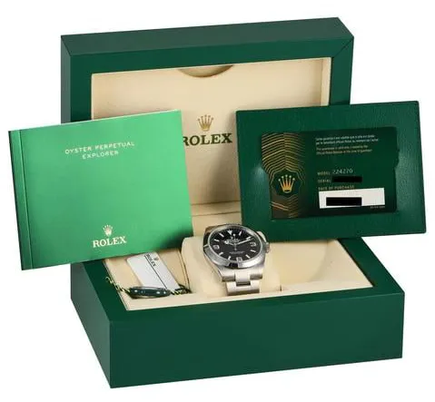 Rolex Explorer 224270 40mm Stainless steel Black 4