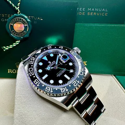 Rolex GMT-Master II 126710GRNR 40mm Stainless steel Black 1