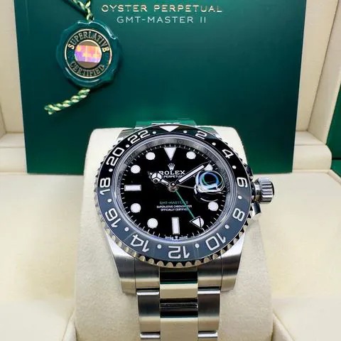 Rolex GMT-Master II 126710GRNR 40mm Stainless steel Black 7