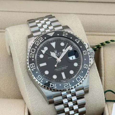 Rolex GMT-Master II 126710GRNR 40mm Stainless steel Black