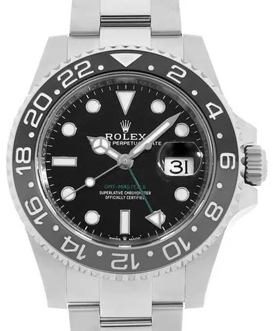 Rolex GMT-Master II 126710GRNR 40mm Stainless steel Black