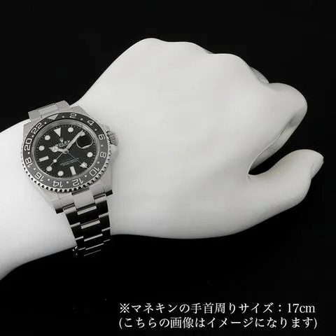 Rolex GMT-Master II 126710GRNR 40mm Stainless steel Black 4