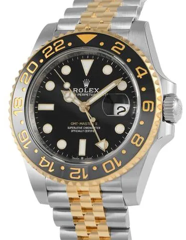 Rolex GMT-Master II 126713GRNR-0001 40mm Yellow gold and Oystersteel Black 1