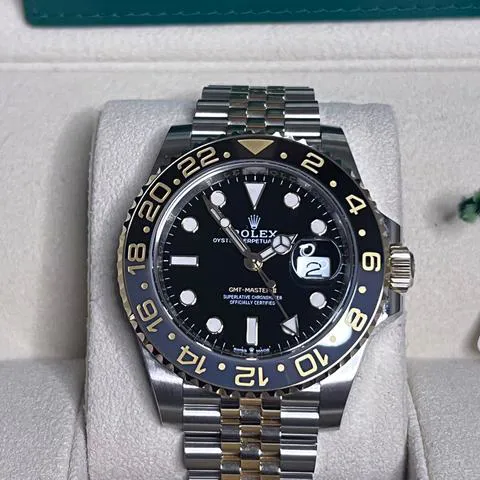 Rolex GMT-Master II 126713GRNR Yellow gold and Stainless steel Black