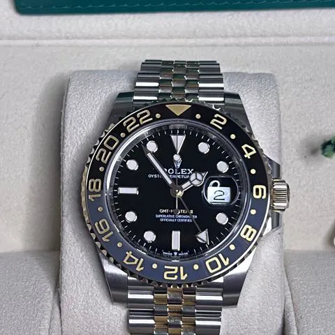 Rolex GMT-Master II 126713GRNR Yellow gold and Stainless steel Black 2