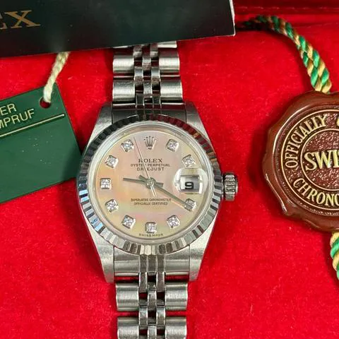 Rolex Lady-Datejust 179174 26mm Stainless steel Mother-of-pearl