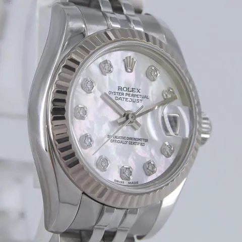 Rolex Lady-Datejust 179174NG 26mm White gold Mother-of-pearl 5