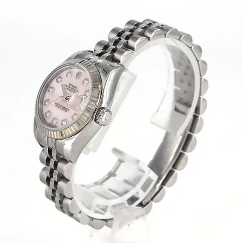 Rolex Lady-Datejust 179174NG 26mm White gold Rose 1