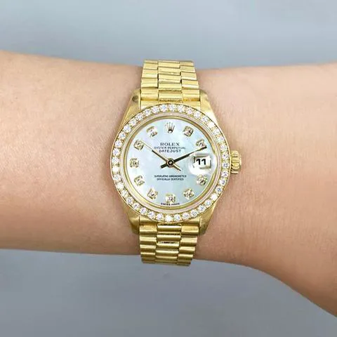 Rolex Lady-Datejust 69138 26mm Yellow gold Mother-of-pearl 8