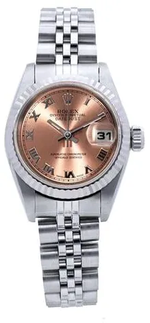 Rolex Lady-Datejust 69174 26mm Stainless steel Rose