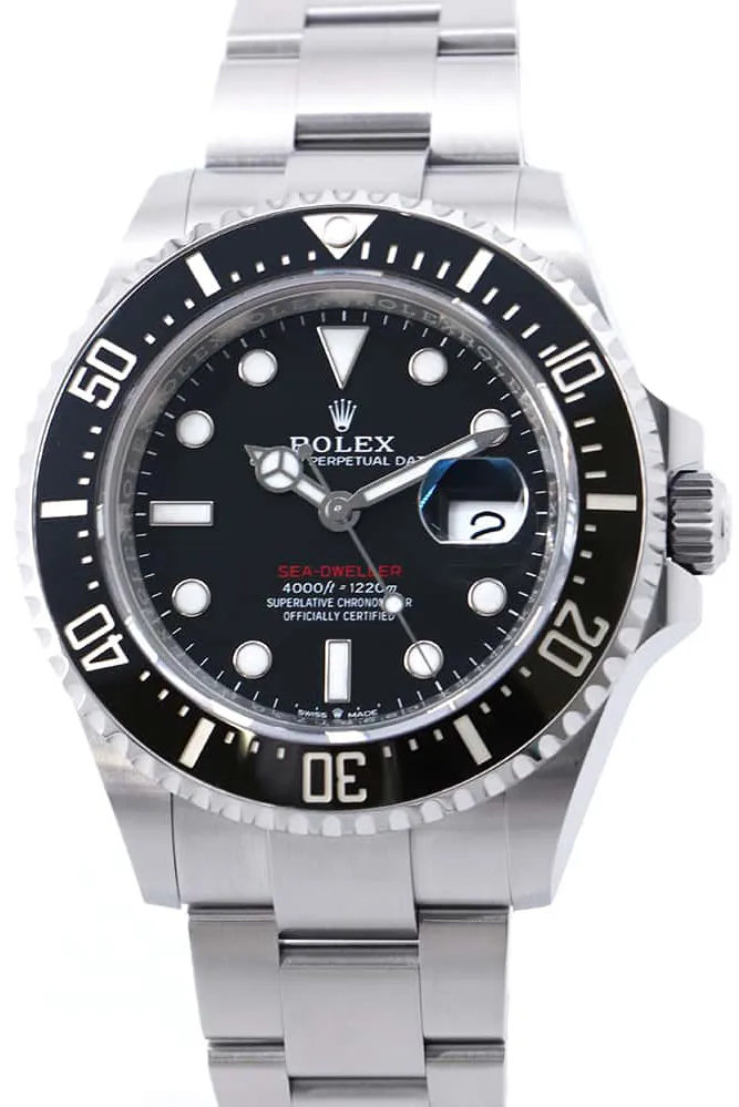 Rolex Sea-Dweller 126600 43mm Stainless steel Black