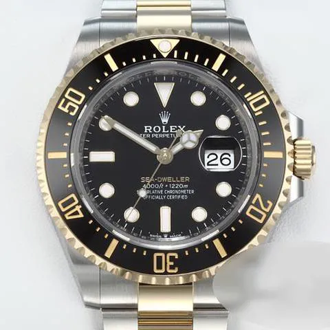 Rolex Sea-Dweller 126603 43mm Yellow gold and Stainless steel Black