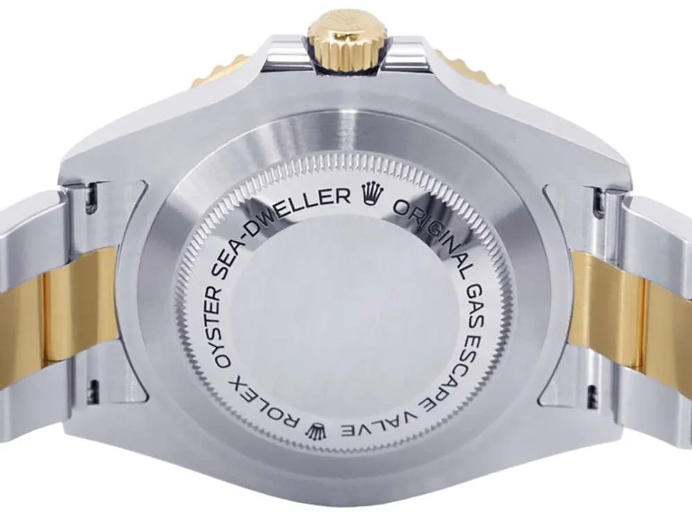 Rolex Sea-Dweller 126603 43mm Yellow gold and Stainless steel Black 2