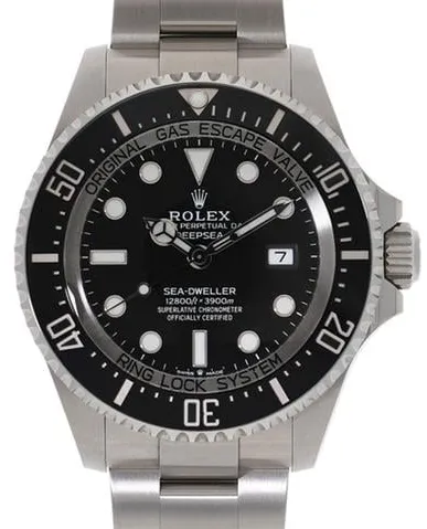 Rolex Sea-Dweller Deepsea 126660 44mm Stainless steel Black