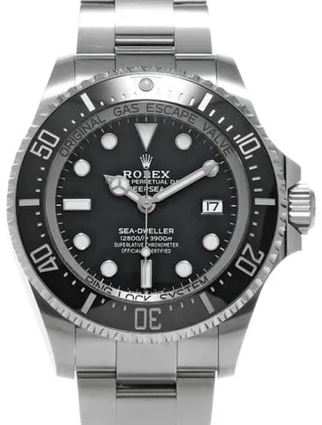 Rolex Sea-Dweller Deepsea 136660 44mm Stainless steel Black