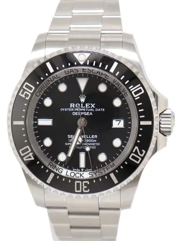 Rolex Sea-Dweller Deepsea 136660 44mm Stainless steel Black