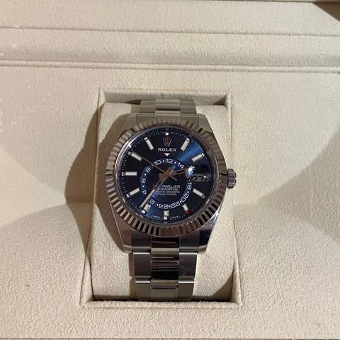 Rolex Sky-Dweller 326934 42mm White gold Blue