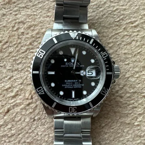 Rolex Submariner 16610LN 40mm Stainless steel Black